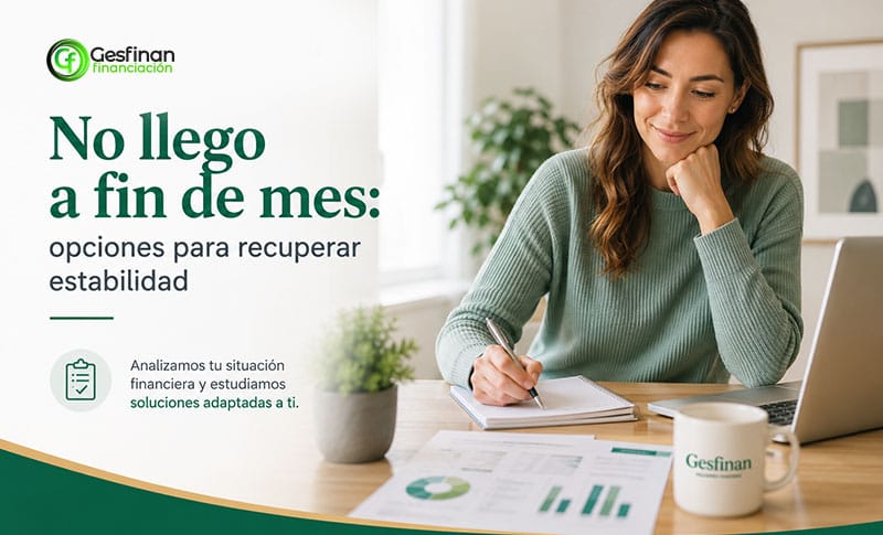 No llego a fin de mes